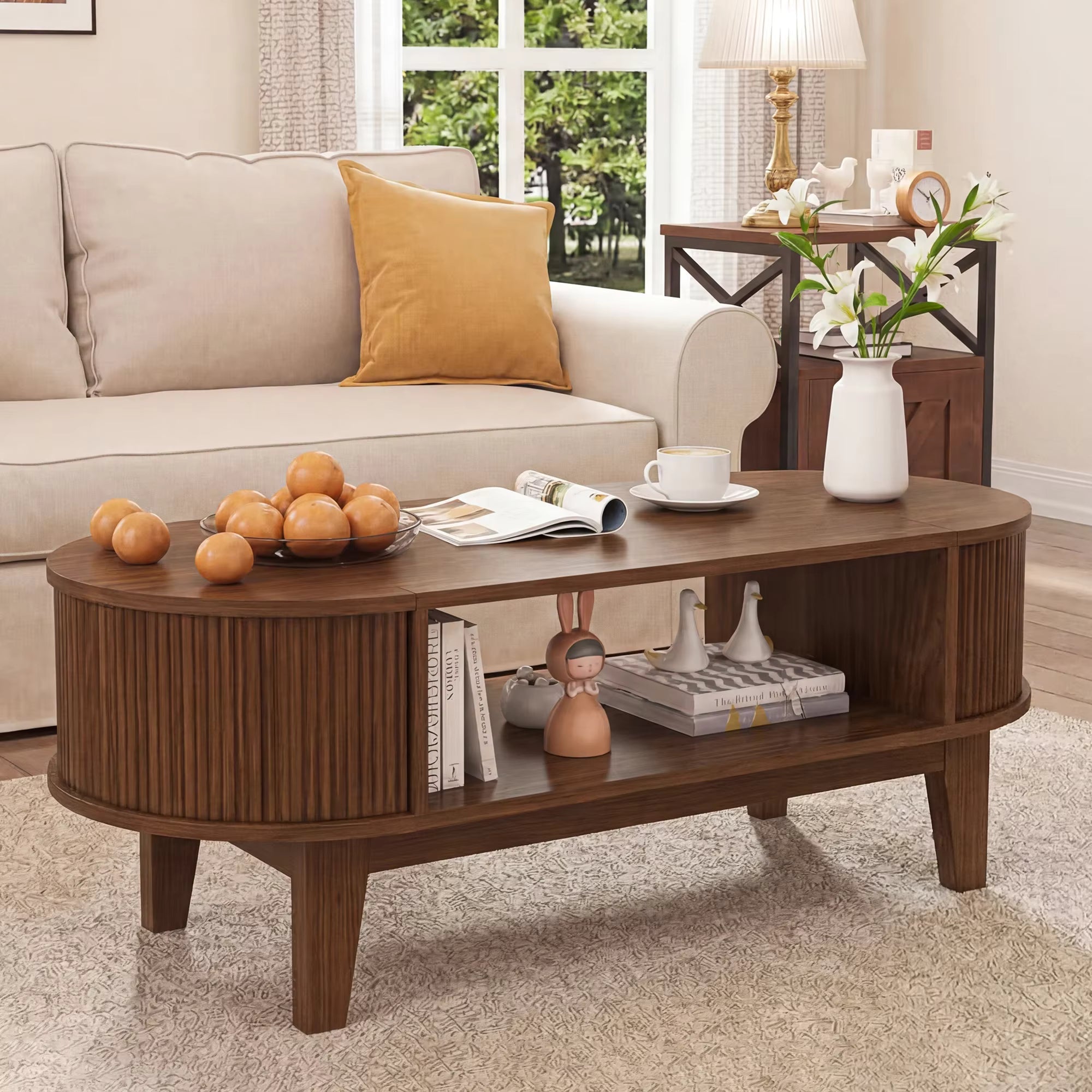 Tables Basses Ovales Intemporelles Image