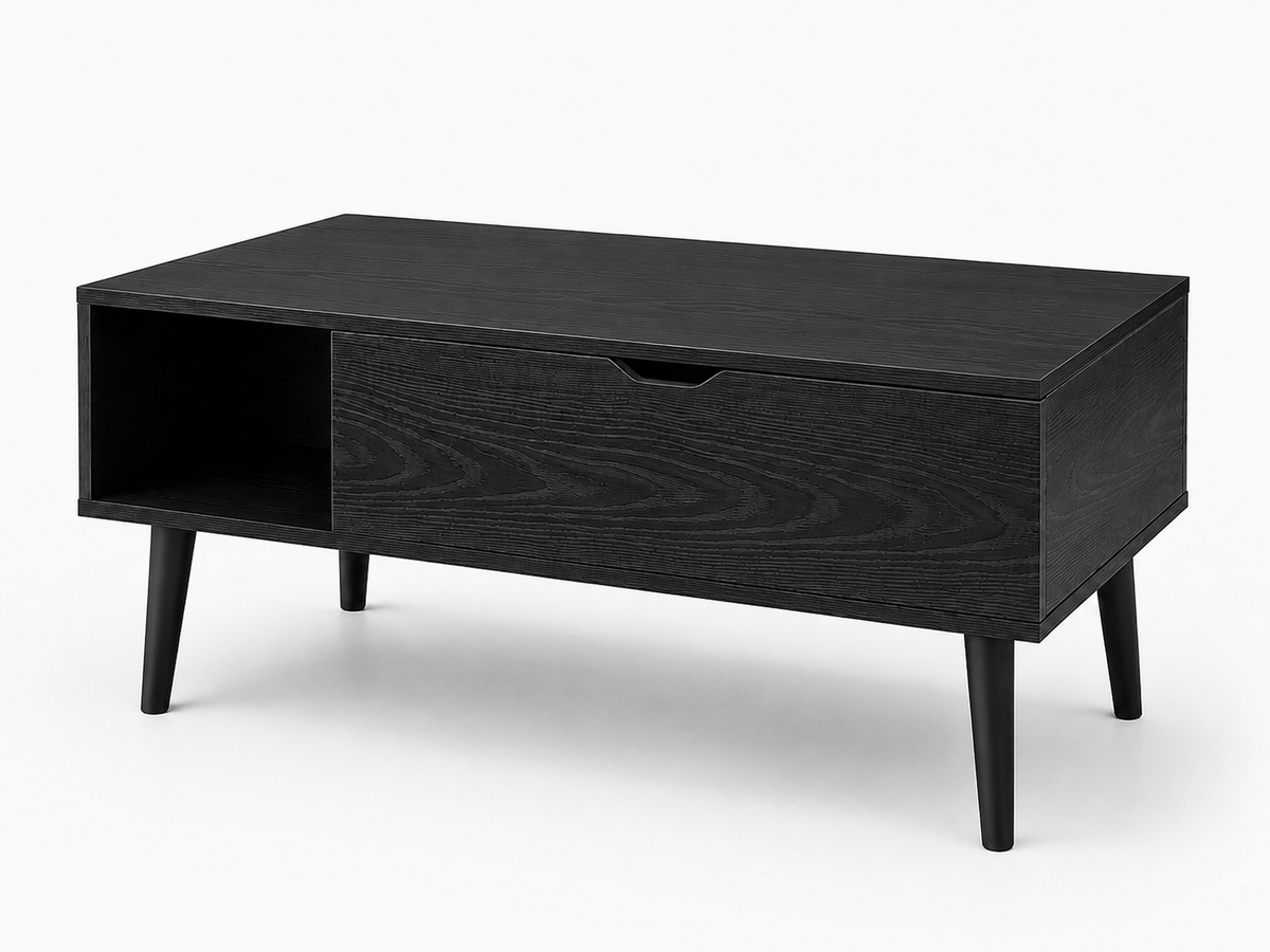 Table Basse Relevable Oria™ | Noir Design Moderne